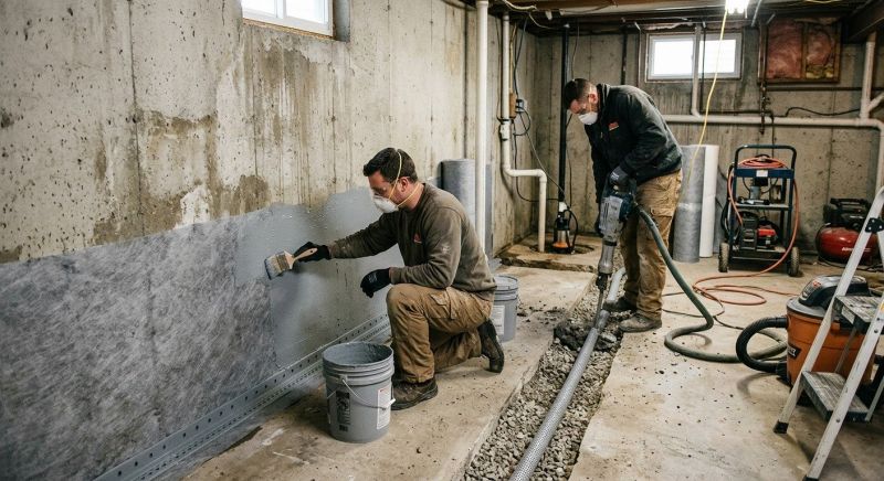 Basement Leak Repair in Sarasota, FL