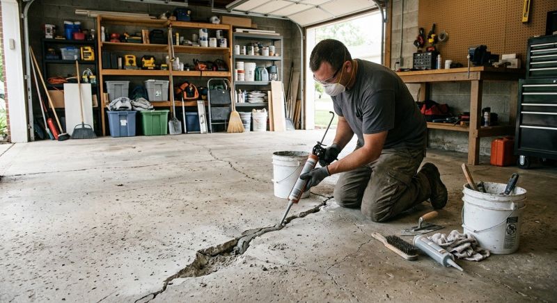 Garage Floor Repair in Des Moines, IA